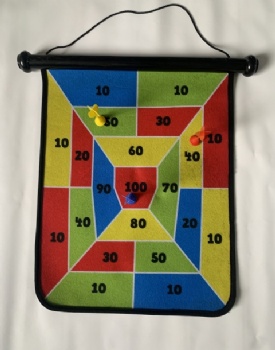 Flannel Magnetic Dartboard 008