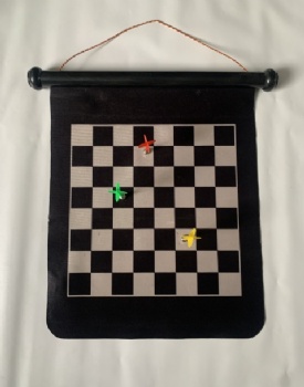 Flannel Magnetic Dartboard 009