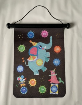 Flannel Magnetic Dartboard 011