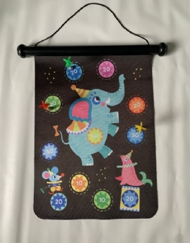 Flannel Magnetic Dartboard 011