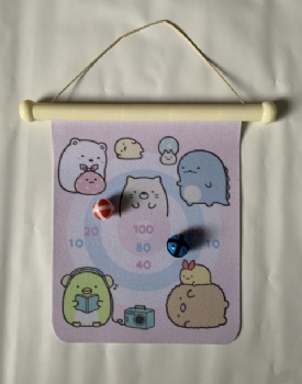 Flannel Magnetic Dartboard 013