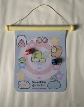 Flannel Magnetic Dartboard 014