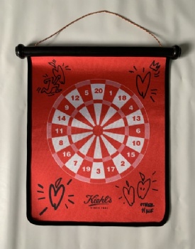 Flannel Magnetic Dartboard 020