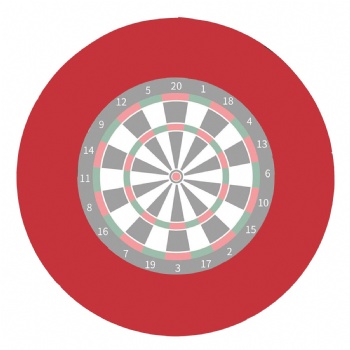 Round Dartboard Surround
