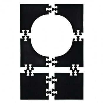 长方形飞镖保护圈