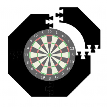 Octagon Dartboard Surround